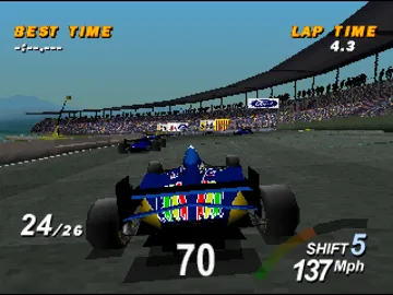 Formula 1 (US) screen shot game playing